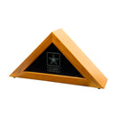 16"x8" U.S. Army Licensed Wooden Flag Case - Natural Finished