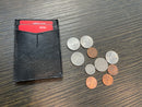 Slim Leather Money Clip /  Wallet
