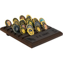 8"x10" U.S. Army Licensed Wooden Coin Holder - Dark Finish