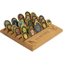 8"x10" U.S. Air Force Licensed Wooden Coin Holder - Natural Finish