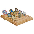7"x9" U.S. Air Force Licensed Wooden Coin Holder - Natural Finish